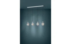 Bregalla Taklampa 109cm Svart Glas