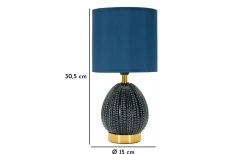 Brezza Bordslampa 30,5cm Blå