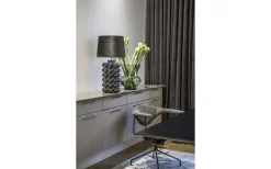 Bubbels Lampfot 49cm Blue Stone