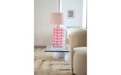 Bubbels Lampfot 49cm Dimrosa
