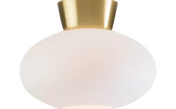Bullo Plafond 27cm Mässing/Opal