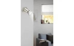 Buzz Takspotlight 6cm GU10 LED 3000K 2,8W Nickel