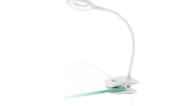 Cabado Klämlampa 42cm Batteri/USB LED 3000K 3W Vit