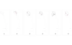 Cabado Skrivbordslampa 49cm LED RGB+5000K 2,4W Vit