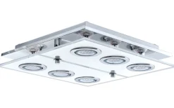 Cabo Plafond 34cm Krom