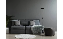 Cadiz Golvlampa 186cm LED 28W+5W 3000K Svart/Mässing