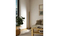 Camacho Golvlampa 126cm LED 3000K 19,5W Svart/Ek