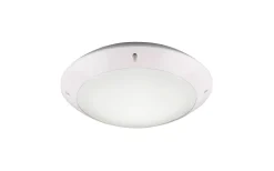 Camaro Plafond 26cm E27 matt vit IP54