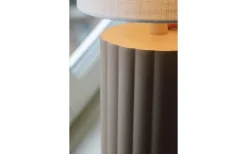 Can Bordslampa 57cm Vit/Beige