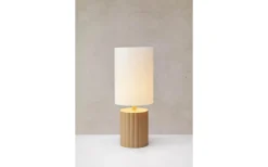 Can Bordslampa 57cm Vit/Beige