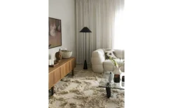 Cannes Golvlampa 140cm Svart