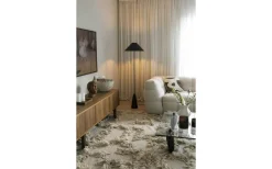 Cannes Golvlampa 140cm Svart