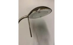 Cannes Golvlampa 1,8m LED 3000K 25W+5W Dimbar Svart/Krom