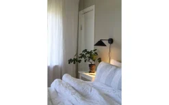 Cannes Vägglampa 20cm Svart