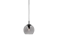 Capella Fönsterlampa 15cm Svart/Rökfärgat Glas