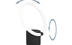 Caranacoa Bordslampa 26cm LED 3000K 11,5W Svart