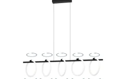 Caranacoa Taklampa 117cm LED 3000K 5x7W Svart