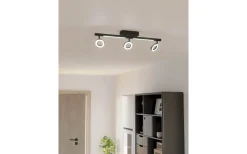 Cardillio 2 Takspotlight 39cm LED 3000K 3x3,2W + 2x3,3W Svart