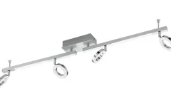 Cardillio Takspotlight 9cm LED 3000K 4x3,2W + 2x3,3W Krom