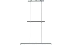 Cardito Hisslampa 70cm LED 2700-5000K 24W Krom/Kristall