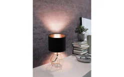 Carlton Bordslampa 31cm Koppar/Svart