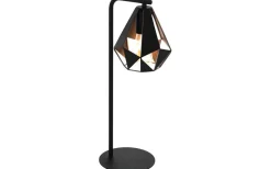 Carlton Bordslampa 51cm Svart/Koppar