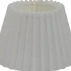 Carolin Plisserad Lampskärm Ø36cm Vit