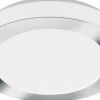 Carpi Plafond 30cm LED 3000K 11W Krom IP44