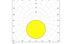 Carpi Plafond 30cm LED 3000K 11W Krom IP44