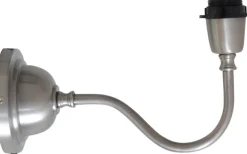 Carson Vägglampa Antik Silver