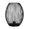 Casolare Lanterna 24 cm Svart med LED