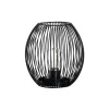 Casolare Lanterna 18 cm Svart med LED