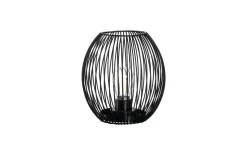 Casolare Lanterna 18 cm Svart med LED