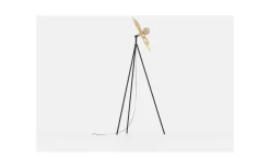 Castanuelo Golvlampa 152cm Svart/Guld