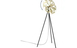 Castanuelo Golvlampa 152cm Svart/Guld