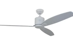 Castor 132cm Takfläkt Vit