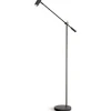 Cato Golvlampa 134cm LED GU4 Dimbar Mattsvart/Mässing