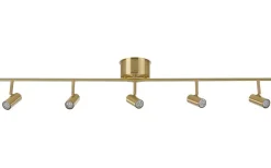 Cato Takspotlight 120cm LED 5x4W Mässing