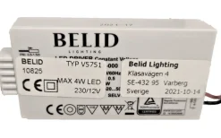 Cato Transformator LED med vriddimmer 12V DC Max 6W