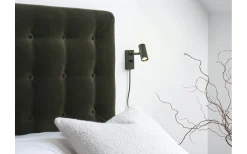 Cato Vägglampa LED GU4 Skogsgrön/Mattsvart