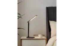 Caupo Skrivbordslampa 32cm LED 3000/5000/6500K 2,1W Svart