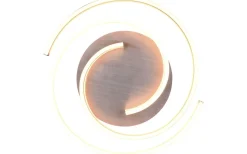 Caya Plafond LED i borstad aluminium