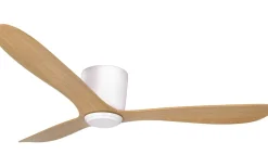 Cetus II 132cm Takfläkt Vit Motor, Ekblad