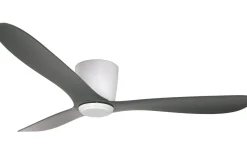 Cetus II 132cm Takfläkt Vit Motor, Antracit Blad