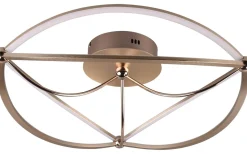 Charivari Plafond LED 62cm matt mässing