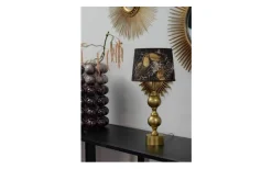 Charlotta Lampfot 35cm Mässing