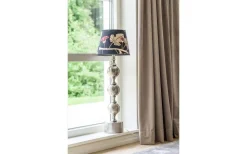 Charlotta Lampfot 66cm Silver