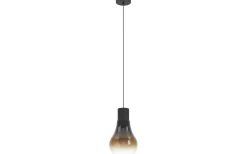 Chasely Fönsterlampa 20cm Svart/Brun Ombré