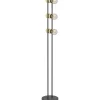 Chieveley Golvlampa 141cm Svart/Trä