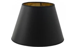 Chintz Lampskärm Ø40cm Svart/Guld